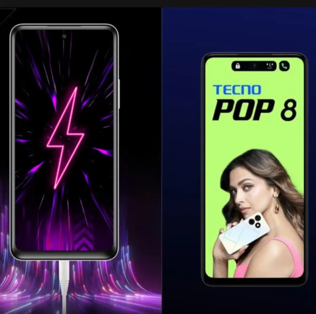 Tecno Pop 8 Vs Lava Yuva 3 Display 