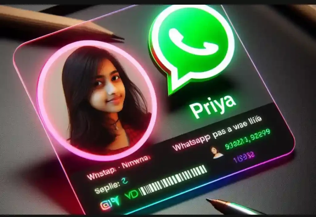 Ai Image WhatsApp Profile  With Name