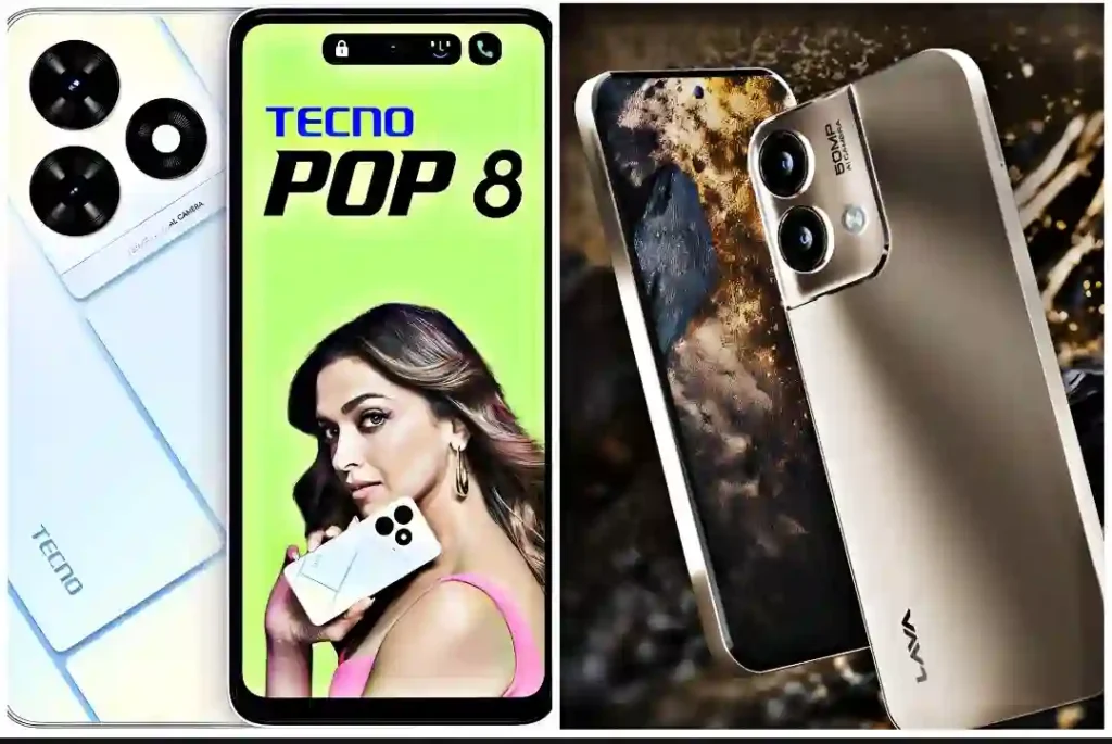 Tecno Pop 8 Vs Lava Yuva 3