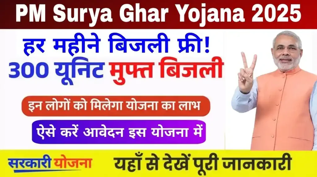 PM Surya Ghar Yojana 2025