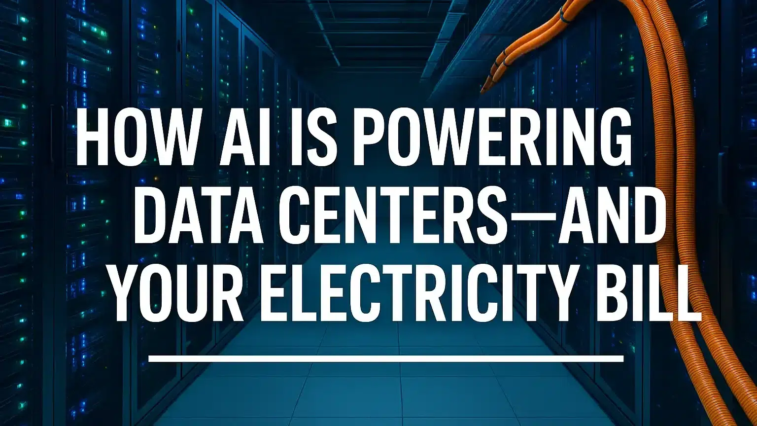 Data Center Energy Consumption 2025 How AI Is Powering Data Centers — and Your Electricity Bill | Data Center Energy Consumption 2025